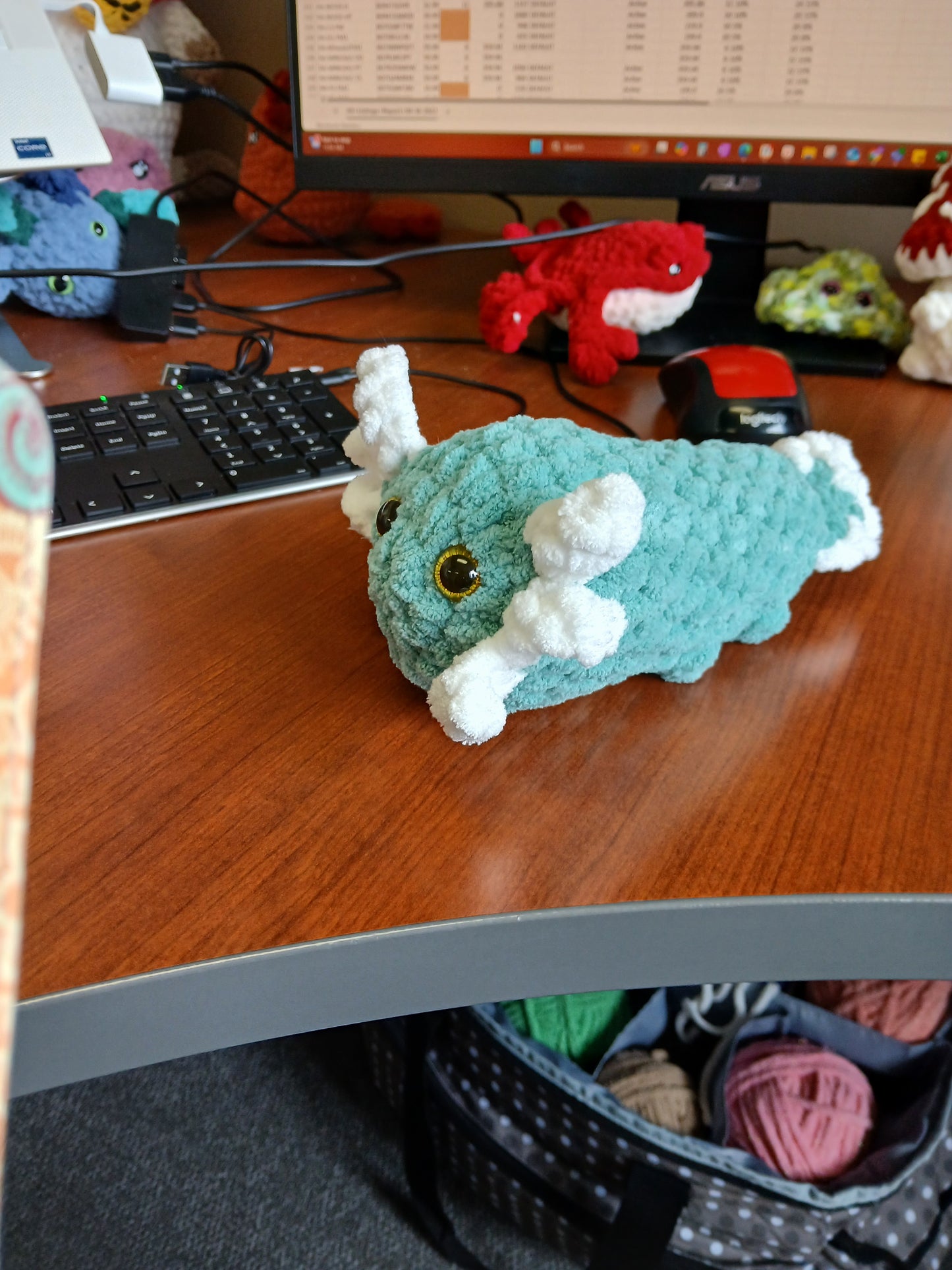 No Sew Axolotl